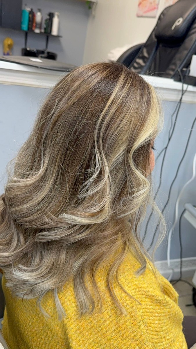 Balayage rubio